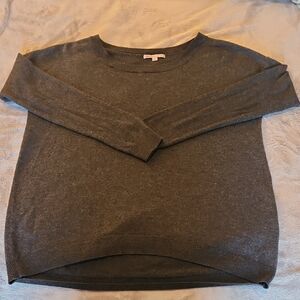 GAP men's M Charcoal Heather Crew Neck Sweater